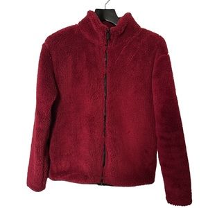 Pink, Teddy Full Zip Sherpa
